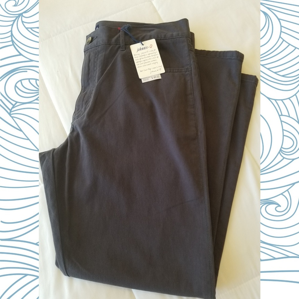 Johnnie-O West Coast Prep Men's Pants 36x30 NWT